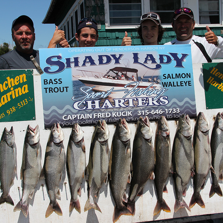 What We Catch - Shady Lady Fishing Charters